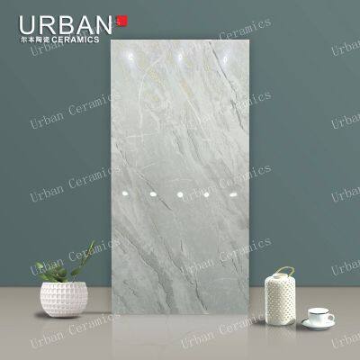 Qingdao Gloden 600X1200mm  Ceramic Glossy Glazed Polished Porcelain Floor Wall Tile