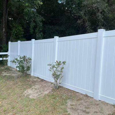 Kemitol PVC Garden Fence 6*8FT - a Reliable Choice for Outdoor Spaces photo-5