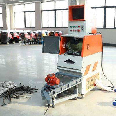 Small Cable Wire Granulator Machine Scrap Copper Granular Crushing Rubber Shredding MIni Plastic Cutter in Recycle Market