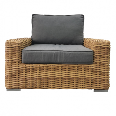 Custom Logo Outdoor Sofa Waterproof UV-resistant Highlevel Aluminum Garden Sofa Set Outdoor Furniture Rattan Sofa