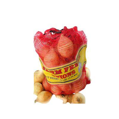Wholesale Eco-Friendly Durable PP Packaging Onion Net Bag Vegetables Plastic Mesh Net Bag Agriculture Screen Printing Surface photo-3