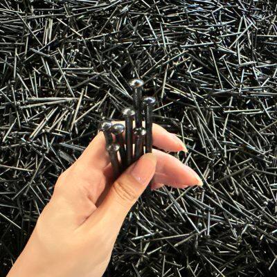 Black Steel Nails With Consistent Gauge and Length Precision photo-4