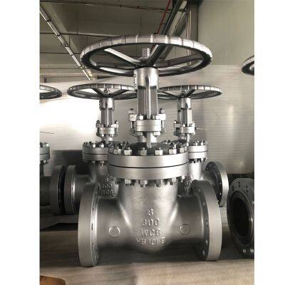 High Quality ANSI Wedge Rising Thickened Body Gate Valve 150LB/300LB/600LB Cast Steel Flange Gate Valve photo-2