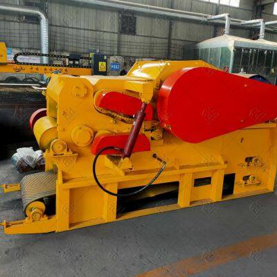 Mobile Diesel Engine Wood Crusher for Tree Branch Shredding