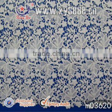 French 100% Cotton Lace Fabric in Guangzhou