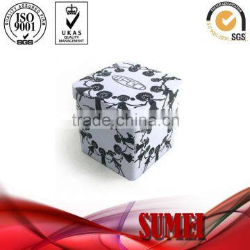 square tin box