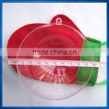 10cm Transparent boules plexi hanging capsule