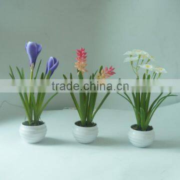 Factory Popular Spring Season Small Cheap Wholesale Silk Artificial Flowers