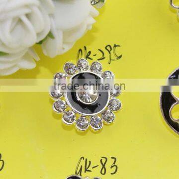 Wholesale crystal buttons / western metal button