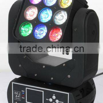 Wholesale 9x12w Led Matrix Light, Led Matrix Beam Moving Head Light,DJ Led Moving Head Light. photo-2