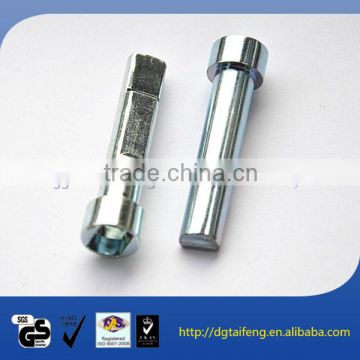 zinc plated cap head screw and countersunk bolt