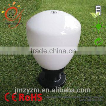 Outdoor Plastic Garden Lamp Yard Standing Lamp Fence Lamp