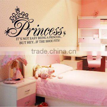 Kids Princess Wall Stickers Decal For Girls Rooms Home Decor Wallpaper