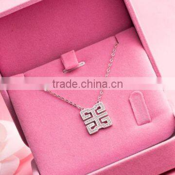 Cheap Classic Style Silver 925 Pearl Pendant Necklace for Gift photo-2