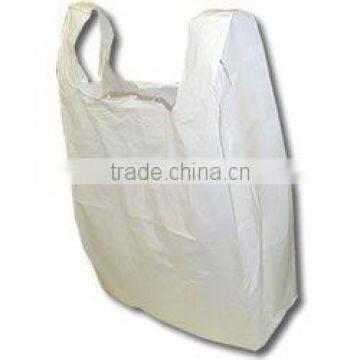 Supermarket Vest PE HD Plastic Bags