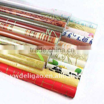 Rolls Packing Colored PVC Sticker Composite Material Various Patterns