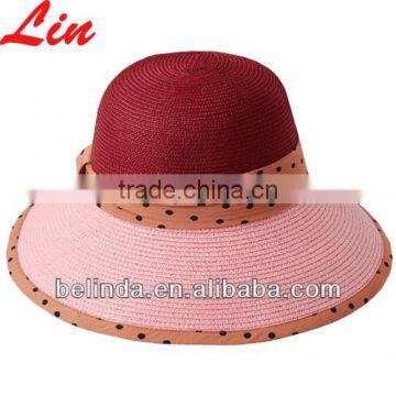 pink wholesale womens sun hats