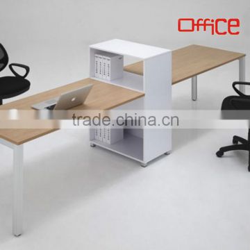 Linear commercial office furniture, Straight cheap saving space office desk (SZ-OD145)