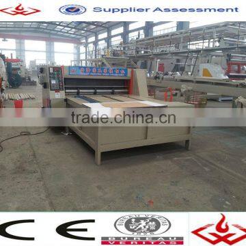 semi-automatic carton box die-cutting machine