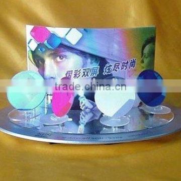 acrylic cosmetics display stand