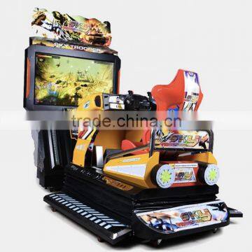 2016 Nice Dedicated Sinoarcade Sky Trooper Indoor Full Size Coin-op Sitdown Deluxe Air Attack for Adults Simulation Game Machine