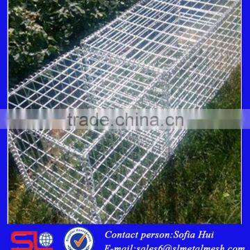 2016 gabion basket /retaining wall design/dimensions sizes for hot sale