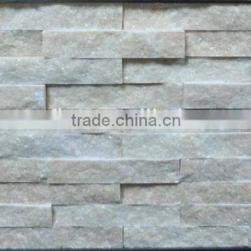 Pure white quartzite tiles