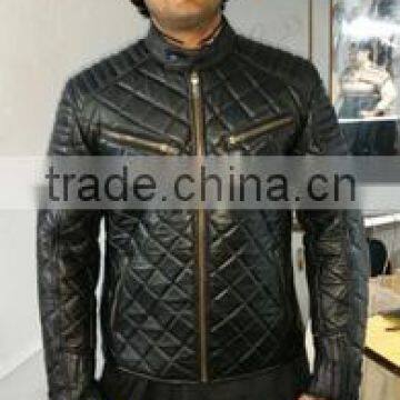 High quality leather jacket