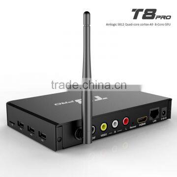 T8 PRO Quad Core S812 Box With Cor-tex A9 Arm XBMC Miracast Bluetooth 3 Usb Ports photo-4