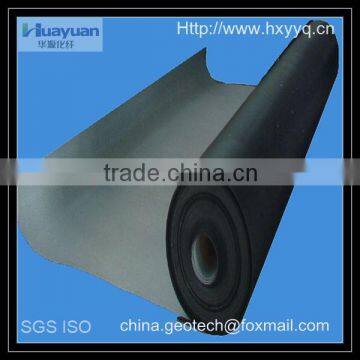 ASTM Standard Virgin HDPE Geomembrane Waterproof pond liner 0.75mm thickness 6*50m