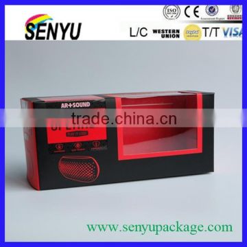 Paper box with pvc window made in China