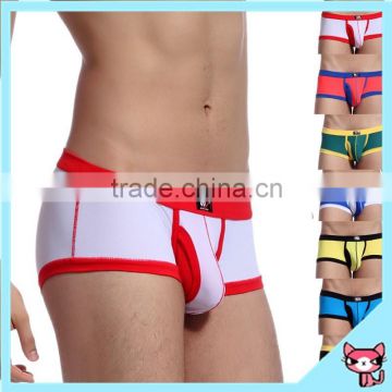 2015 Fashion Sexy Mesh Underwear Boxer Men Breath Underwear