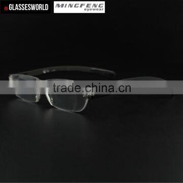 Custom TR90 frameless newest design optics reading glasses