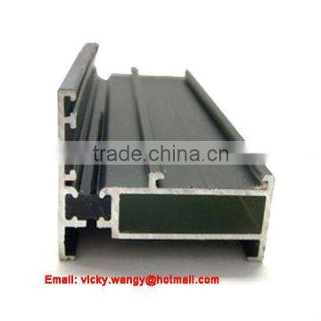 Powder coating Aluminum Extrusion Profile for Door, Window