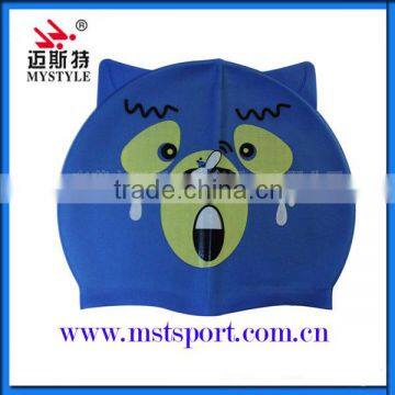 Cute Cartoon swimming caps for kids wholesale