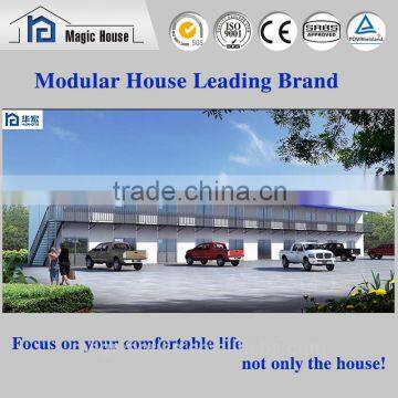 Easy assemble Site serving Prefab building /modular steel structure House