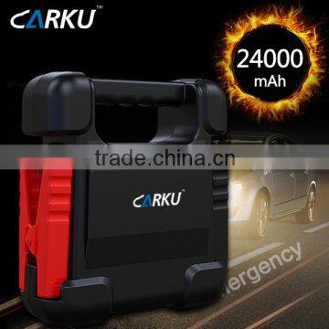 12V 24v Jump Starter CARKU brand Epower-40 diesel jump starter 500A/1000A emergency jump starter 24V car booster