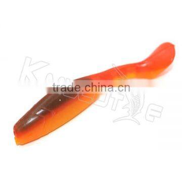 factory prices soft fishing lure 65mm bass fishing bait OEM