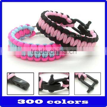 Metal Paracord Bracelet Paltes Buckle photo-3