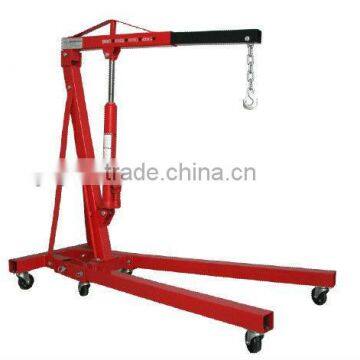 1TON FOLDING HYDRAULIC SHOP CRANE, LIGHT DUTY