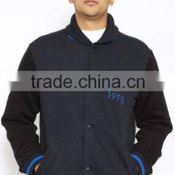 plus size cotton fleece varsity jacket,custom plus sizes cotton fleeve jacket,customized cotton style jacket