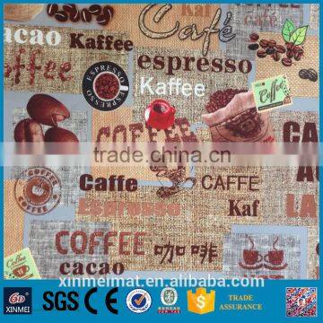 6D New Item cafe Anti-slip Temporary cafe flooring mat made of PVC