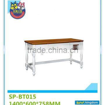 Wooden computer desk, for kids study,coffee color,practical computer desk SP-BT015