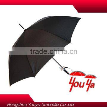 2016 New Black jumbo 190T Nylon Fabric Material sword umbrella