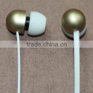 2015 Top Selling Stereo Earphone FT-879 Gold