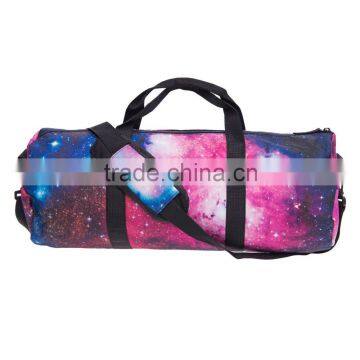 3D galaxy printing gym bags sports bags duffel bags