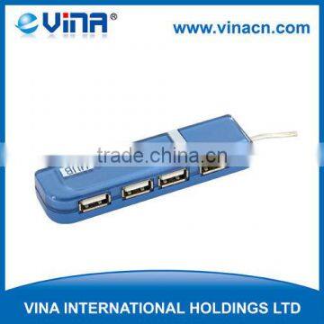 Factory price harmonica delicate of 5-in-1 mini USB HUB in hi quality