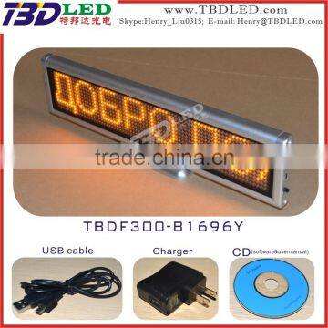 LED Desk Message Board/LED Moving Message Display Sign/led Message Sign Board/