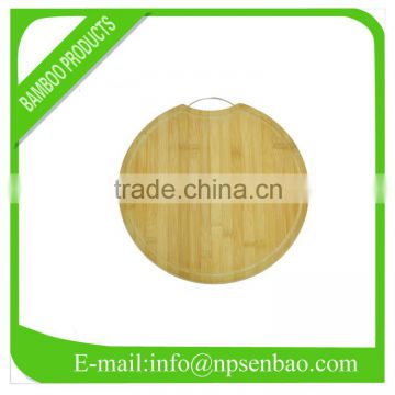 Bamboo Cutting Board With a Handle