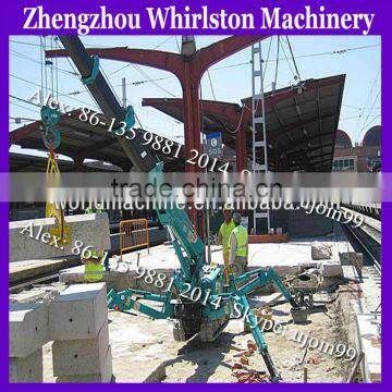 2014 romotion electric small crawler spider crane from crane hometown